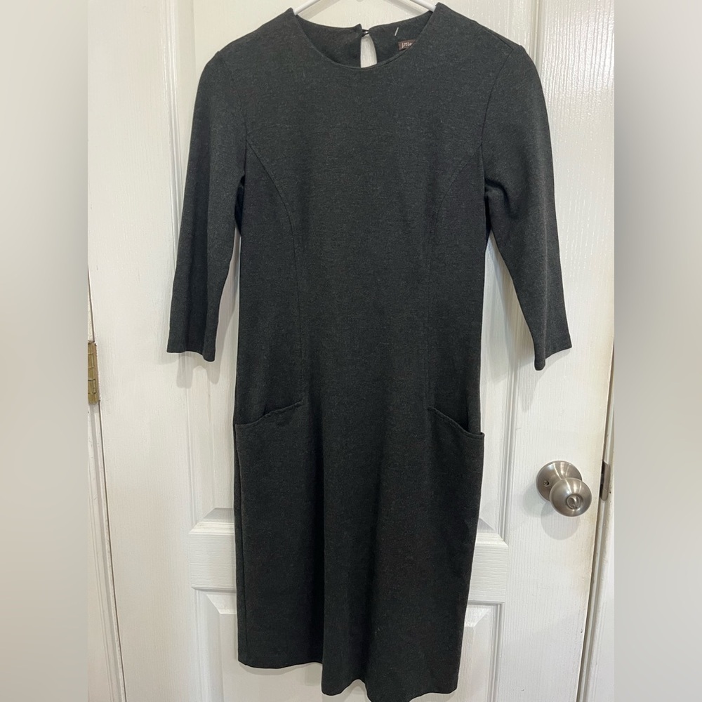 J McLaughlin Catalyst dark gray Xsmall Dress - Picture 3 of 7